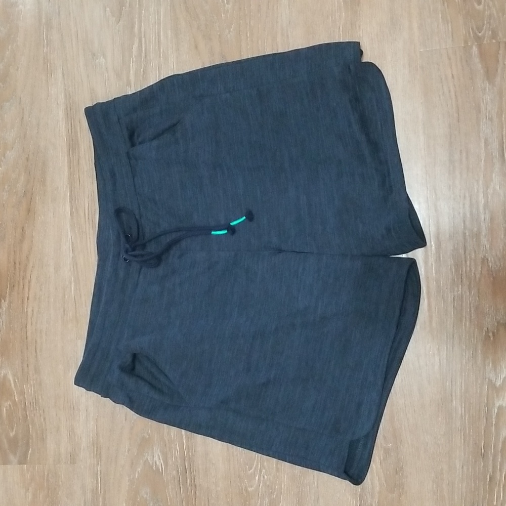 (L) Talbots Heathered Drawstring Loungewear Relaxed Home Comfy Casual Weekend
